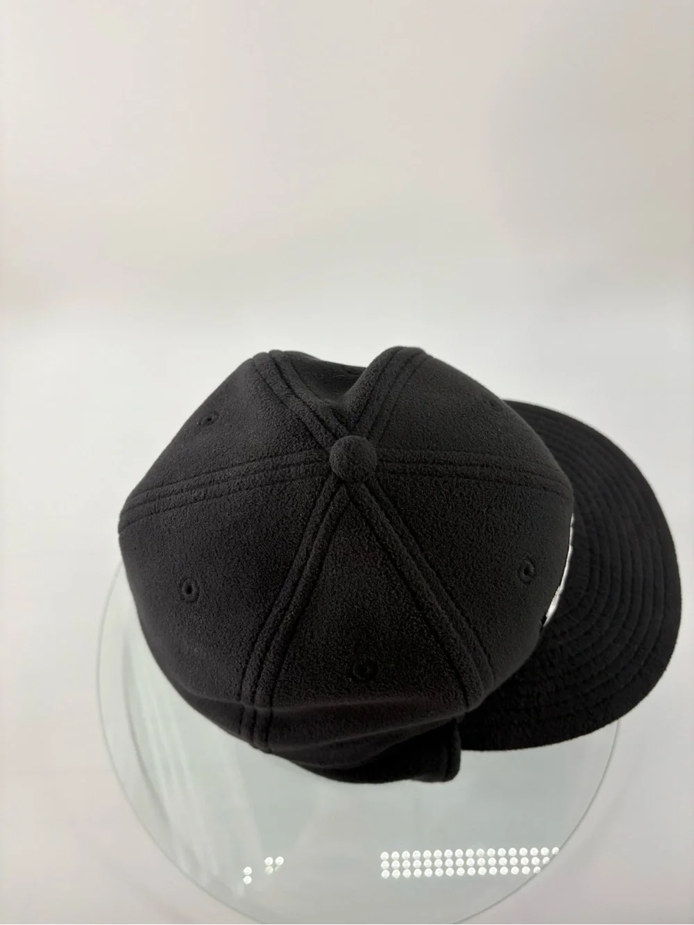 Supreme x New Era Polartec Ear Flap Fitted Cap Black 7 1/4 Box Logo 2017